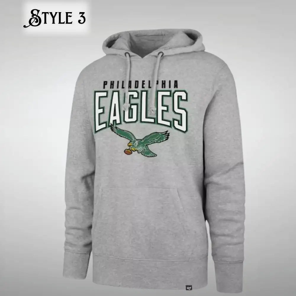 Gabe Stamm Grey Philadelphia Eagles Hoodie