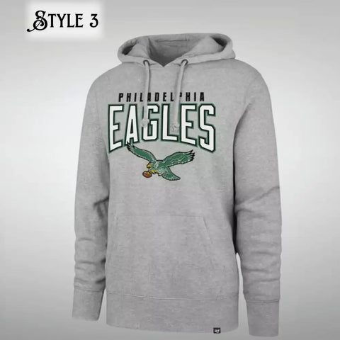 Gabe Stamm Grey Philadelphia Eagles Hoodie