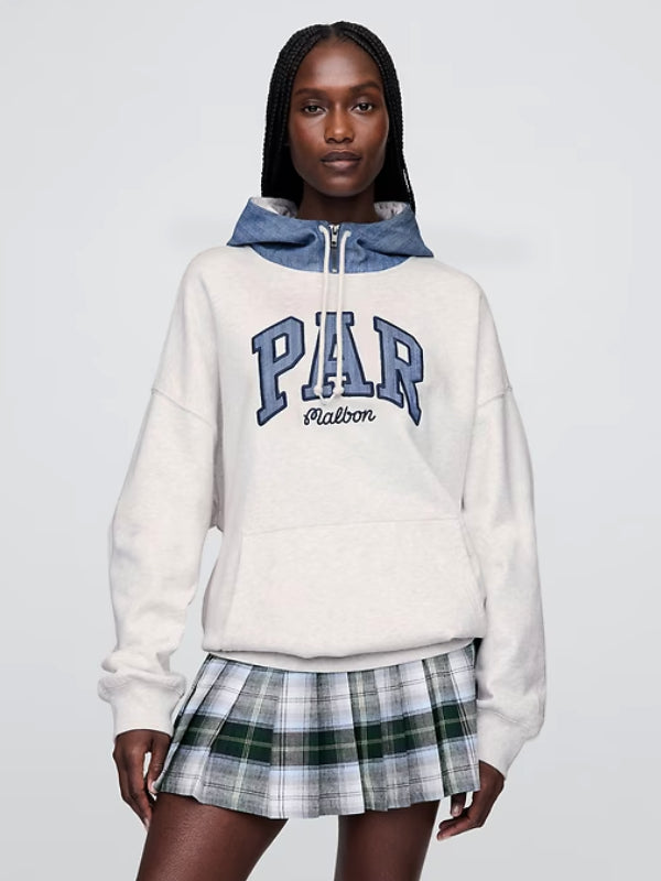 Gap-x-Malbon-Hoodie-Grey