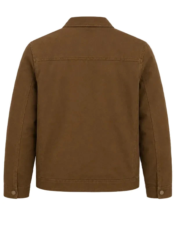 Lanterns S01 Garret Dillahunt Brown Jacket front view
