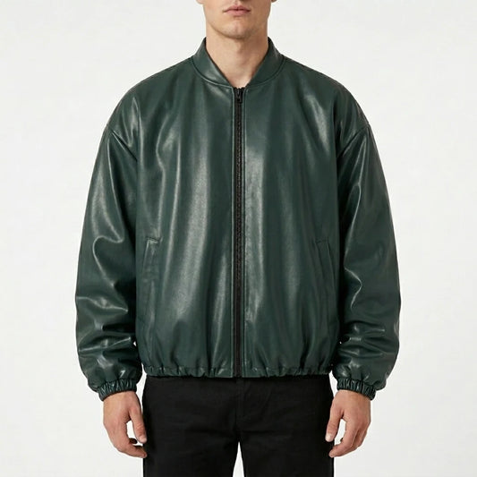 Garrett Graham Off Campus Belmont Cameli Leather Jacket