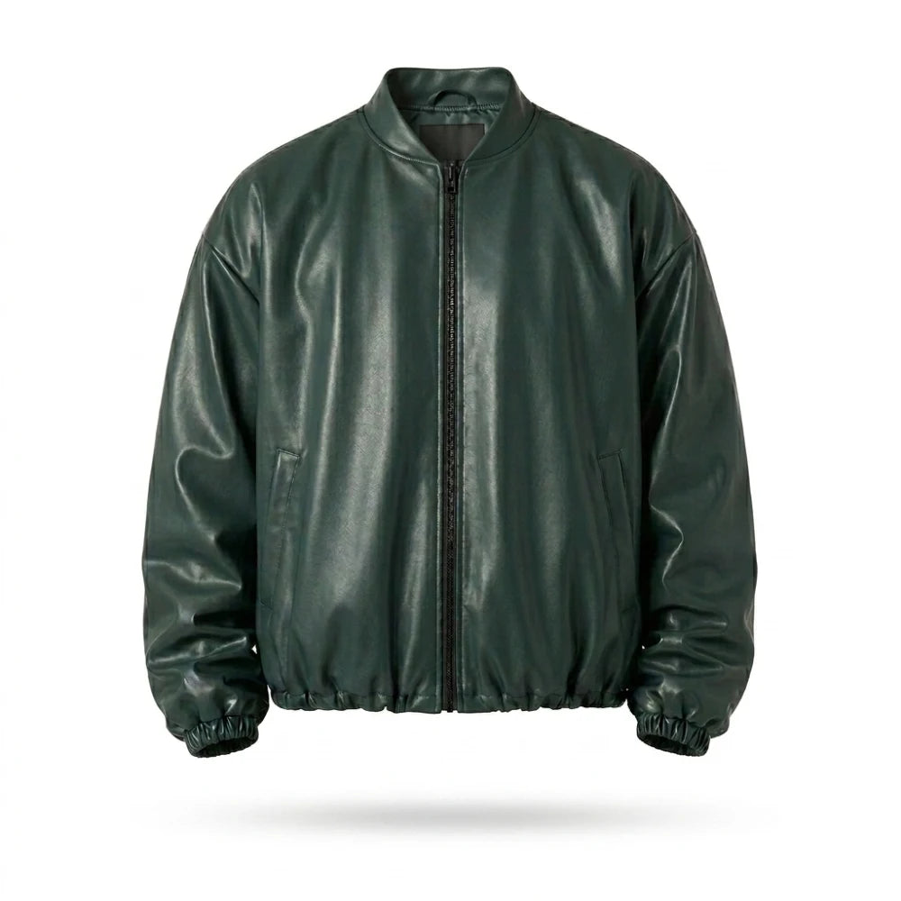 Garrett Graham Off Campus Belmont Cameli Leather Jacket