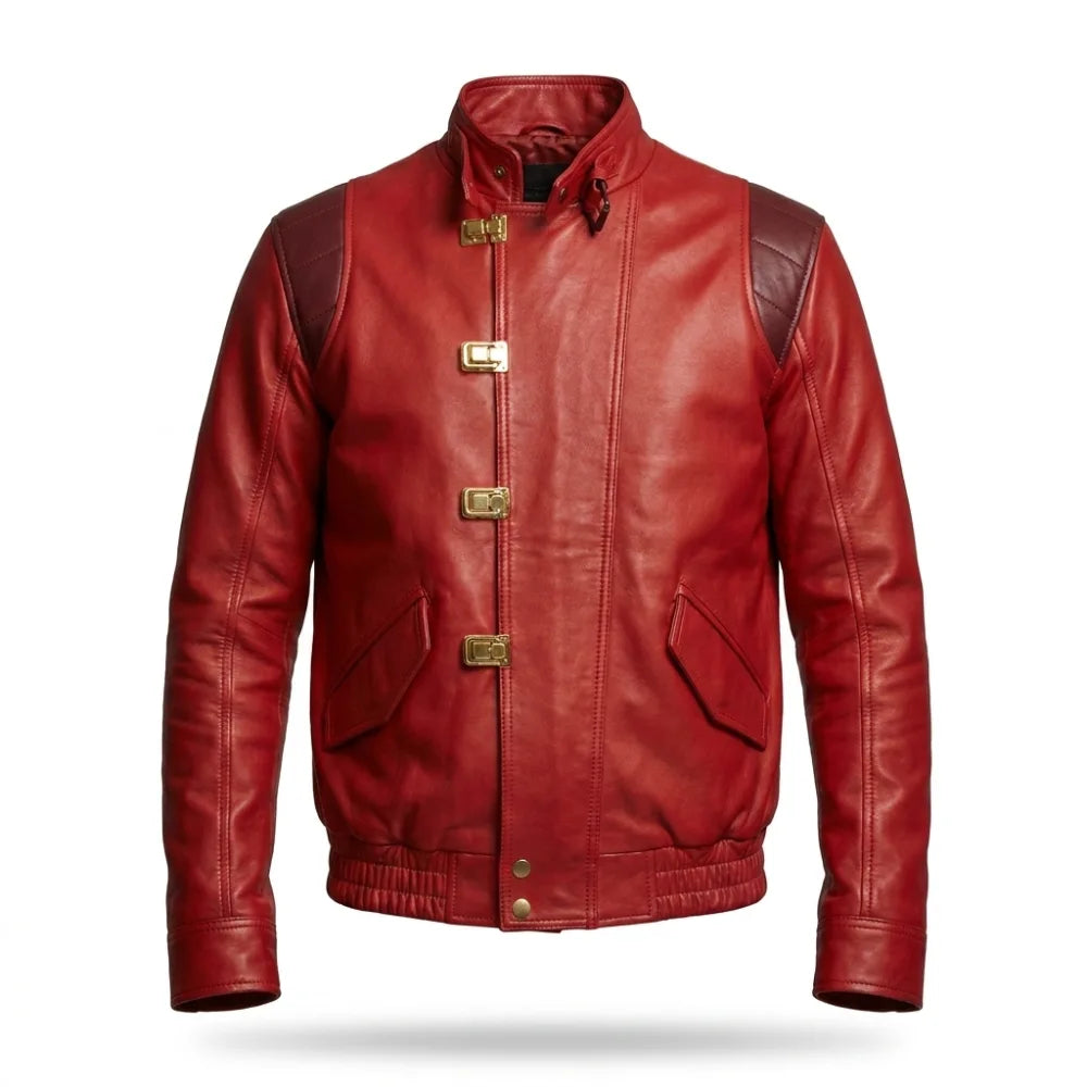 Get Akira Kaneda Red Leather Jacket  