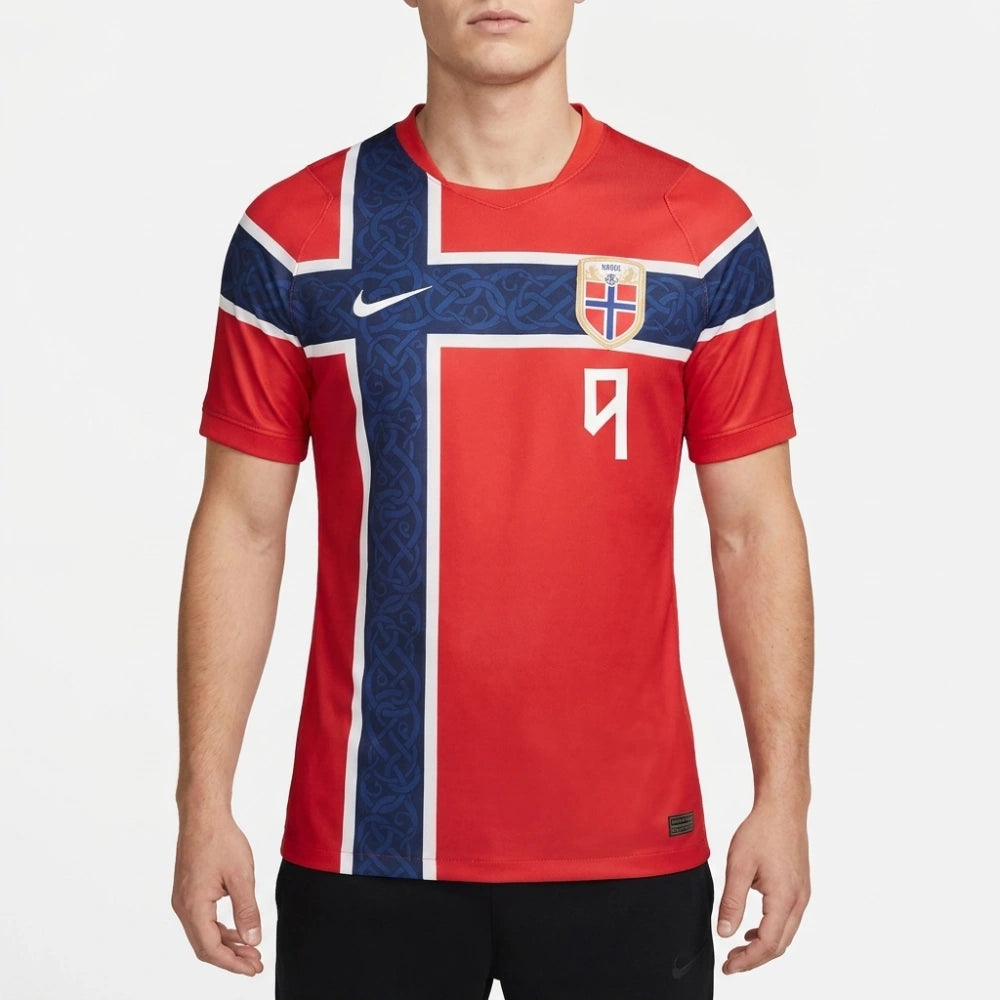 Erling Haaland Norway Black Jersey