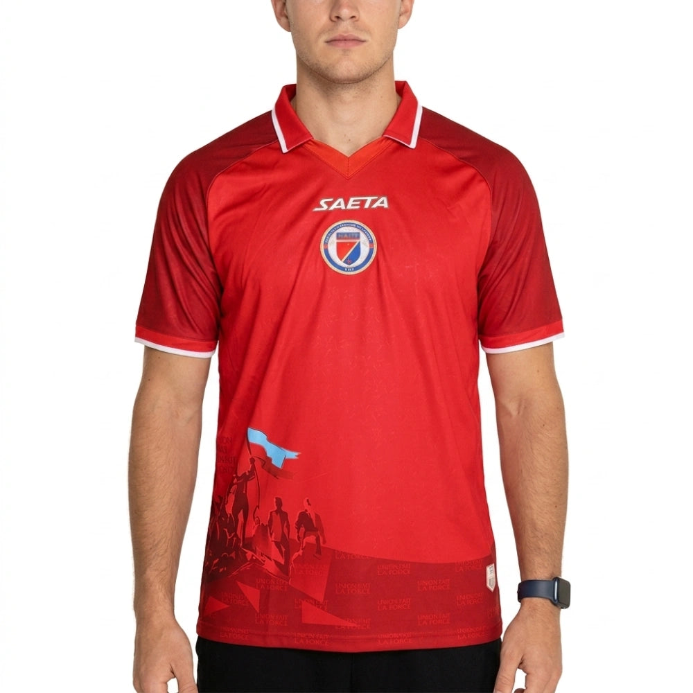 Get Official Haiti World Cup Red Jersey 
