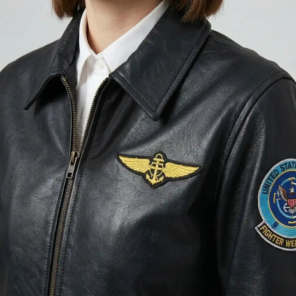 Get Top Gun Charlie Leather Jacket