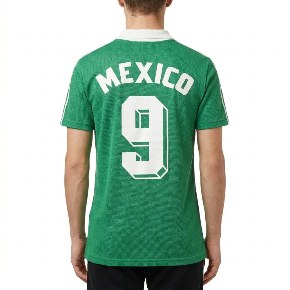 Mexico Home 1986 V-Neck Jersey