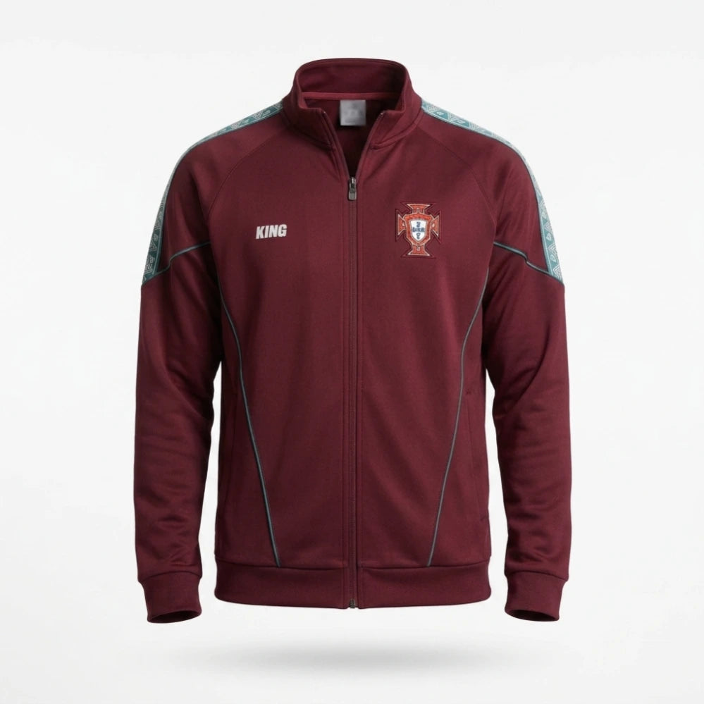 Cristiano Ronaldo FIFA World Cup 2026 Maroon Track Jacket
