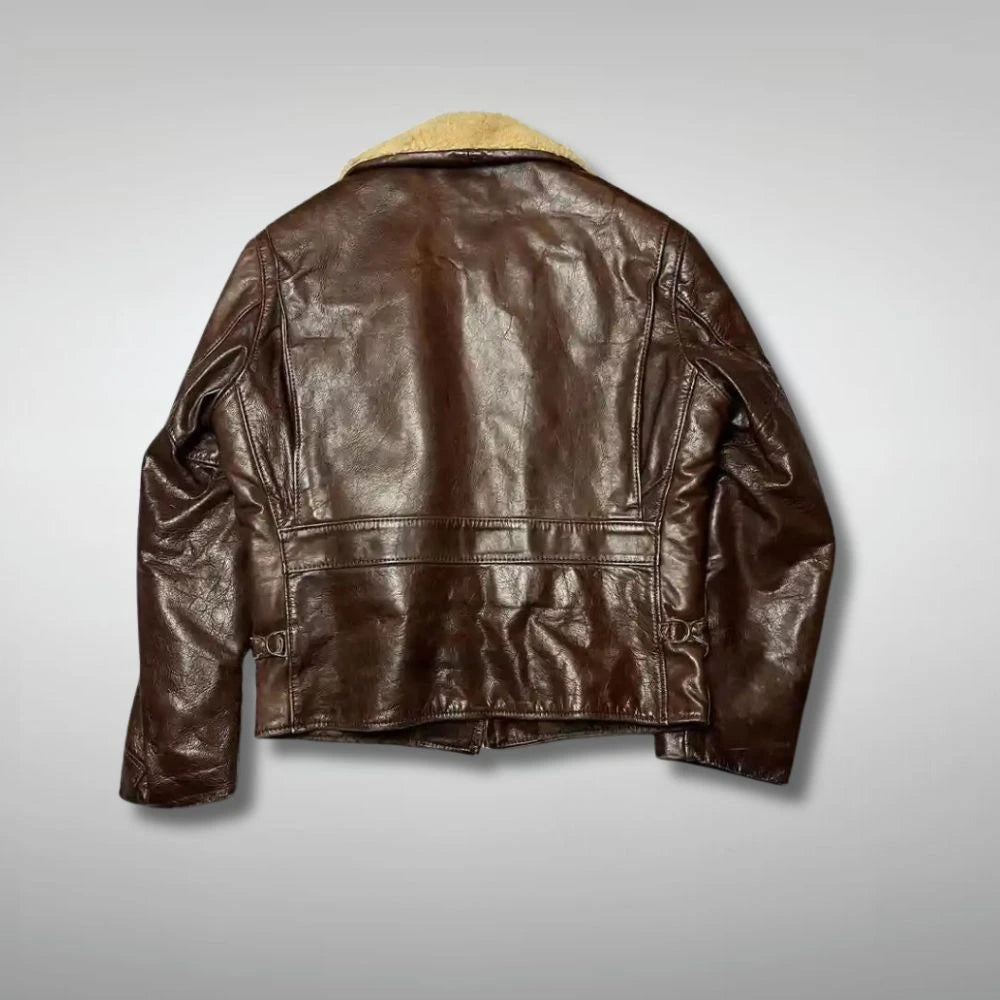 Vintage Golden Bear Leather Jacket