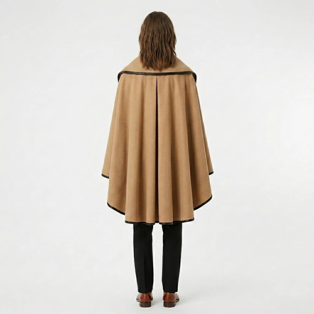 Gossip Girl S05 Margaret Colin Camel Cape Coat