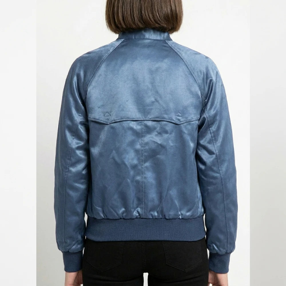Hacks S02 Jean Smart Orange Printed Reversible Jacket