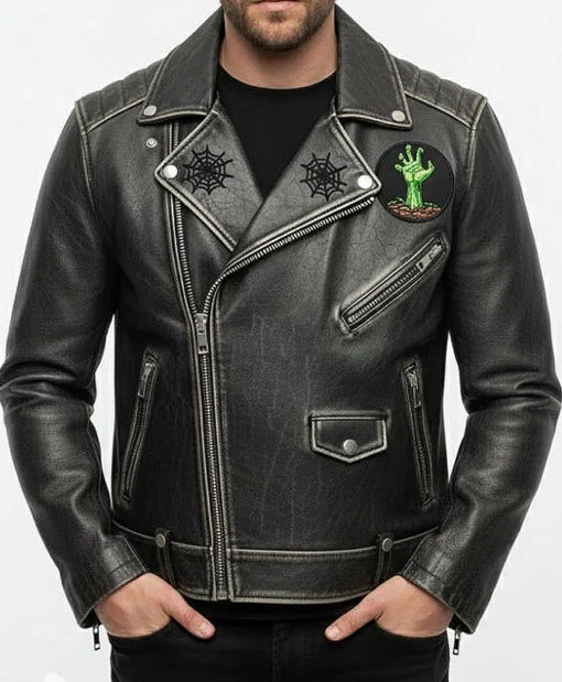 Halloween Rider Leather Jacket