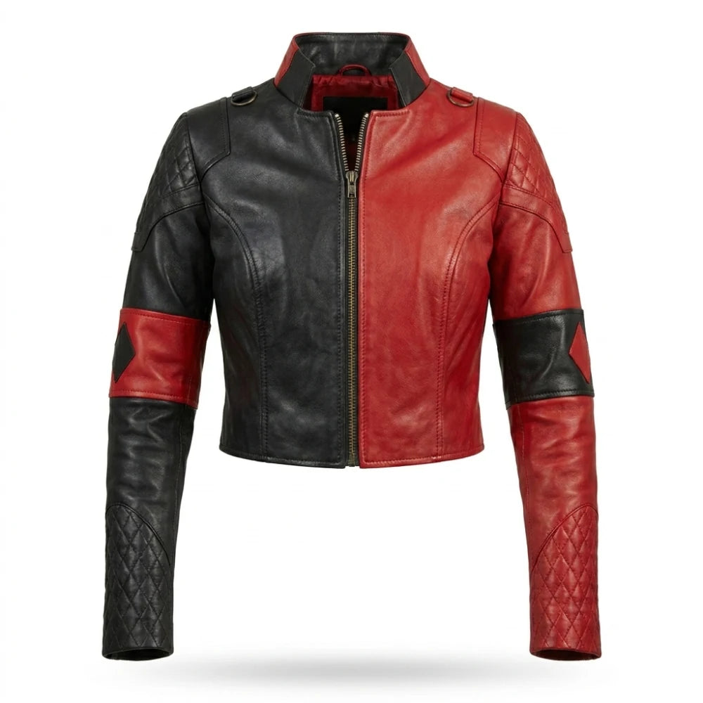 Harley Quinn Live Fast Die Clown Jacket