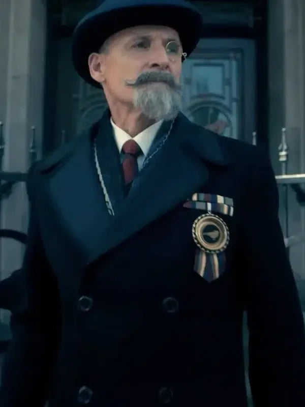 Umbrella Academy S03 Reginald Hargreeves Double Breasted Coat