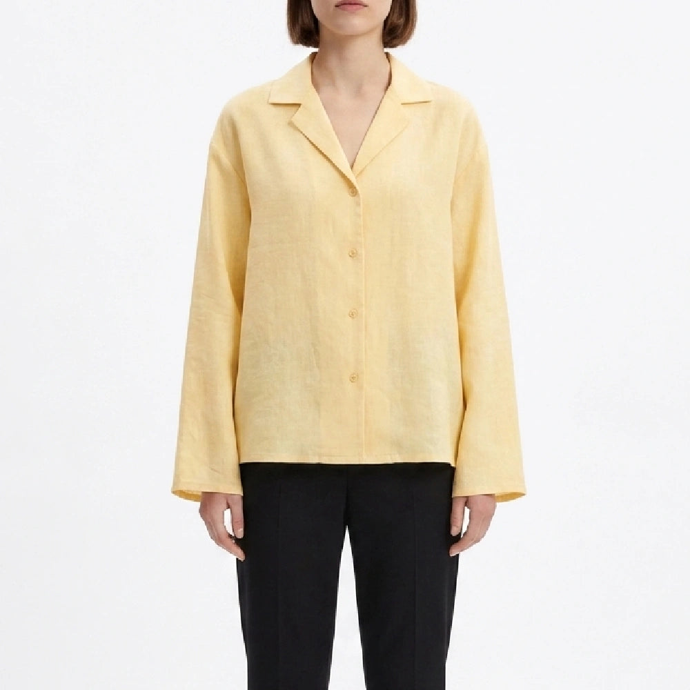 Home and Away Maddison Brown Linen Shirt