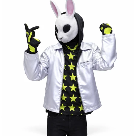 How to Rob a Bank White Satin Jacket