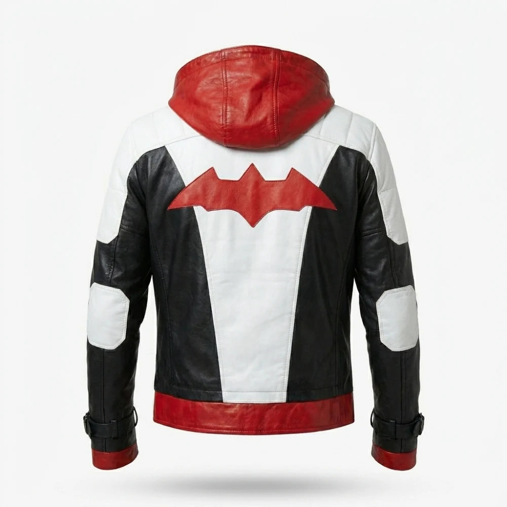 Jason Todd Batman Arkham Knight Red Hood Leather Jacket