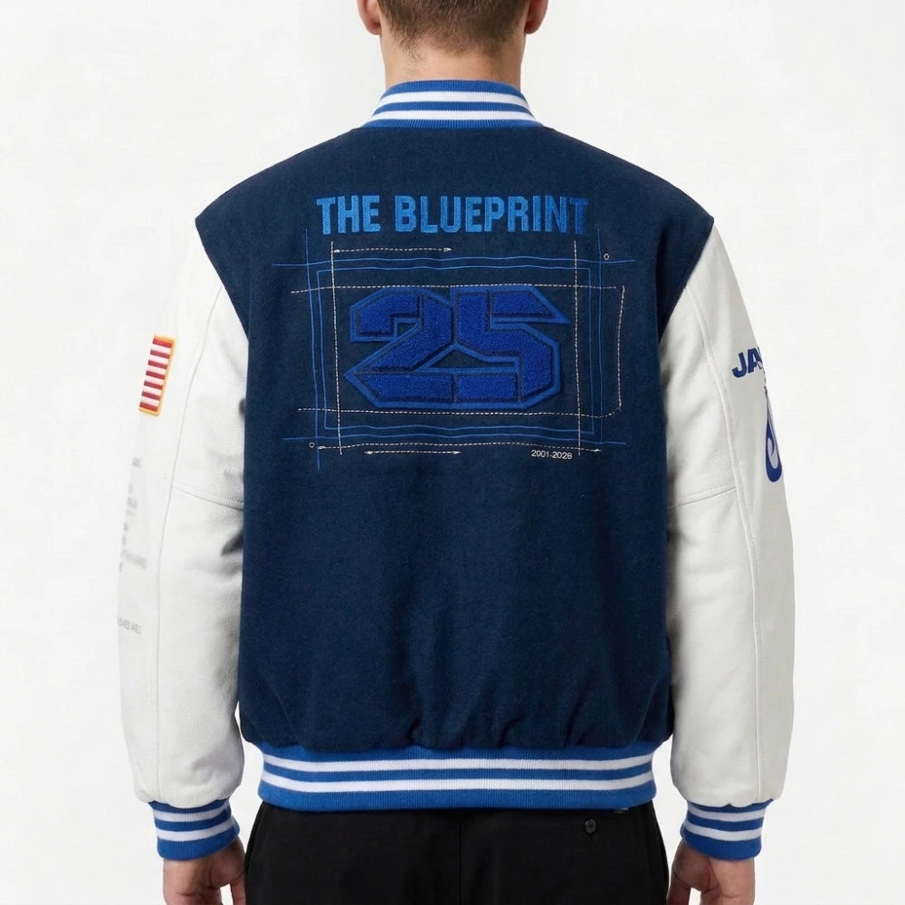 Jay-Z The Blueprint x New York Yankees Varsity Jacket