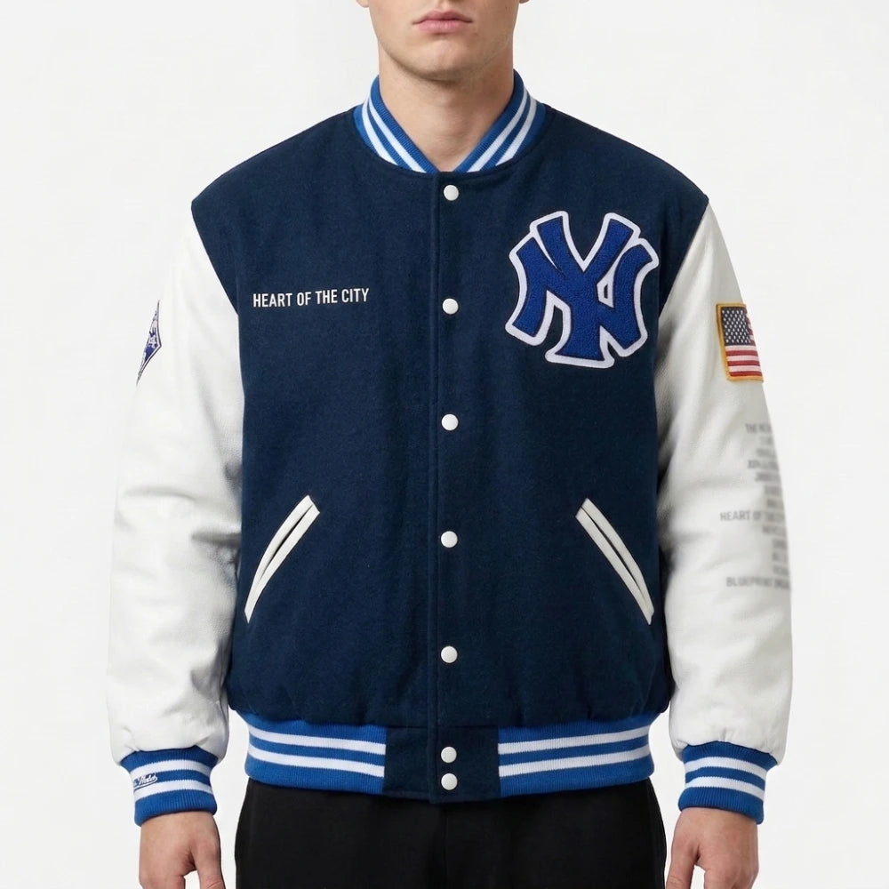Jay-Z The Blueprint x New York Yankees Varsity Jacket