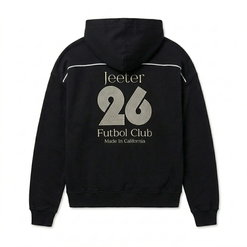 Jeeter WC26 World Cup Black Relaxed Hoodie