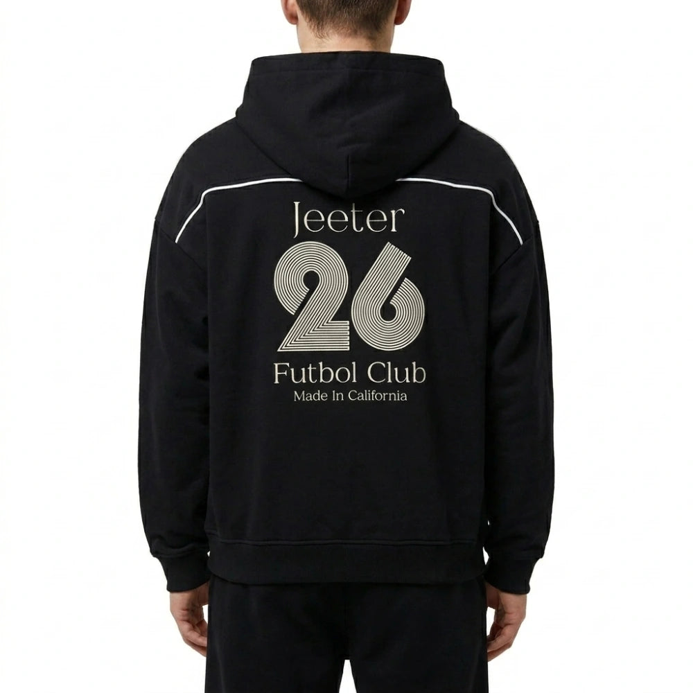 Jeeter WC26 World Cup Black Relaxed Hoodie