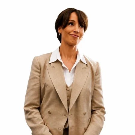 Jennifer Beals NCIS New York S01 Robyn Wells Beige Blazer