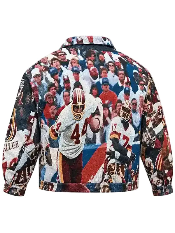 Classic multicolor John Bates zipper jacket front view
