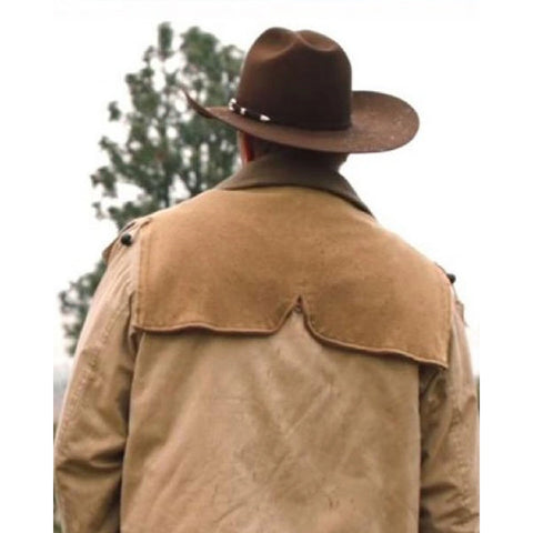 Yellowstone John Dutton Brown Western Jacket