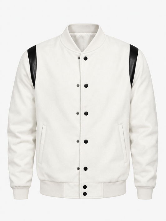 John Legend The Voice Season 29 White Bomber Jacket