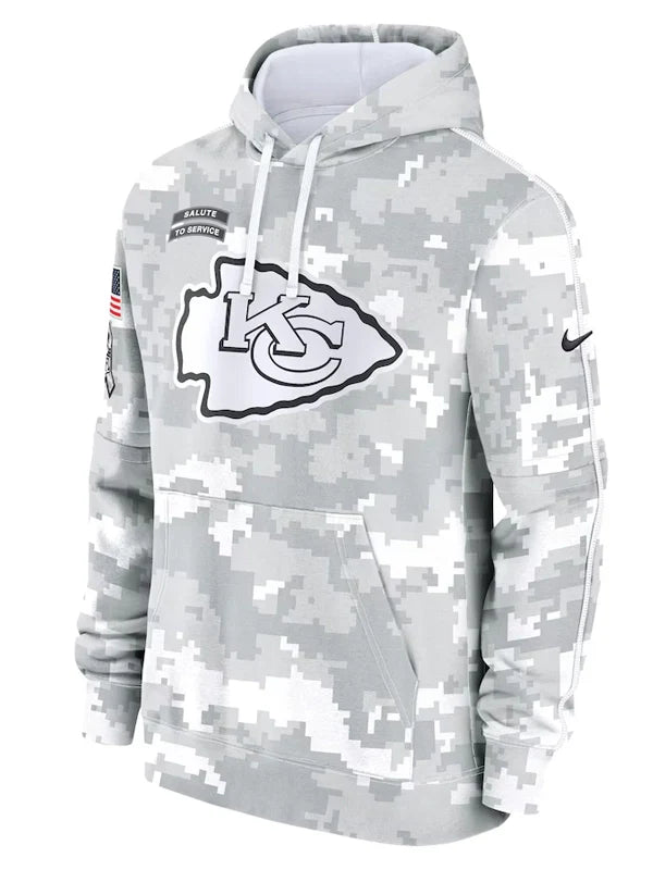 Kansas City Chiefs Salute to Service hoodie
