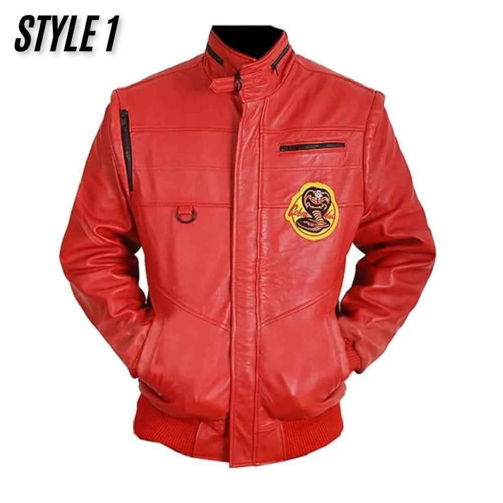 Red Johnny Lawrence's Cobra Kai Jacket