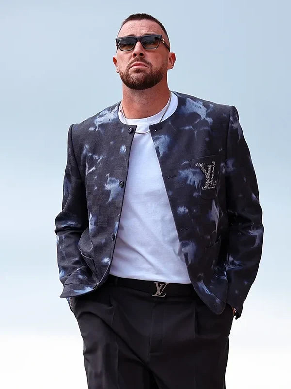 Multicolor Travis Kelce Inspired Jacket