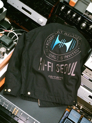 Kompakt-Record-Bar-Carhartt-Jacket-Black