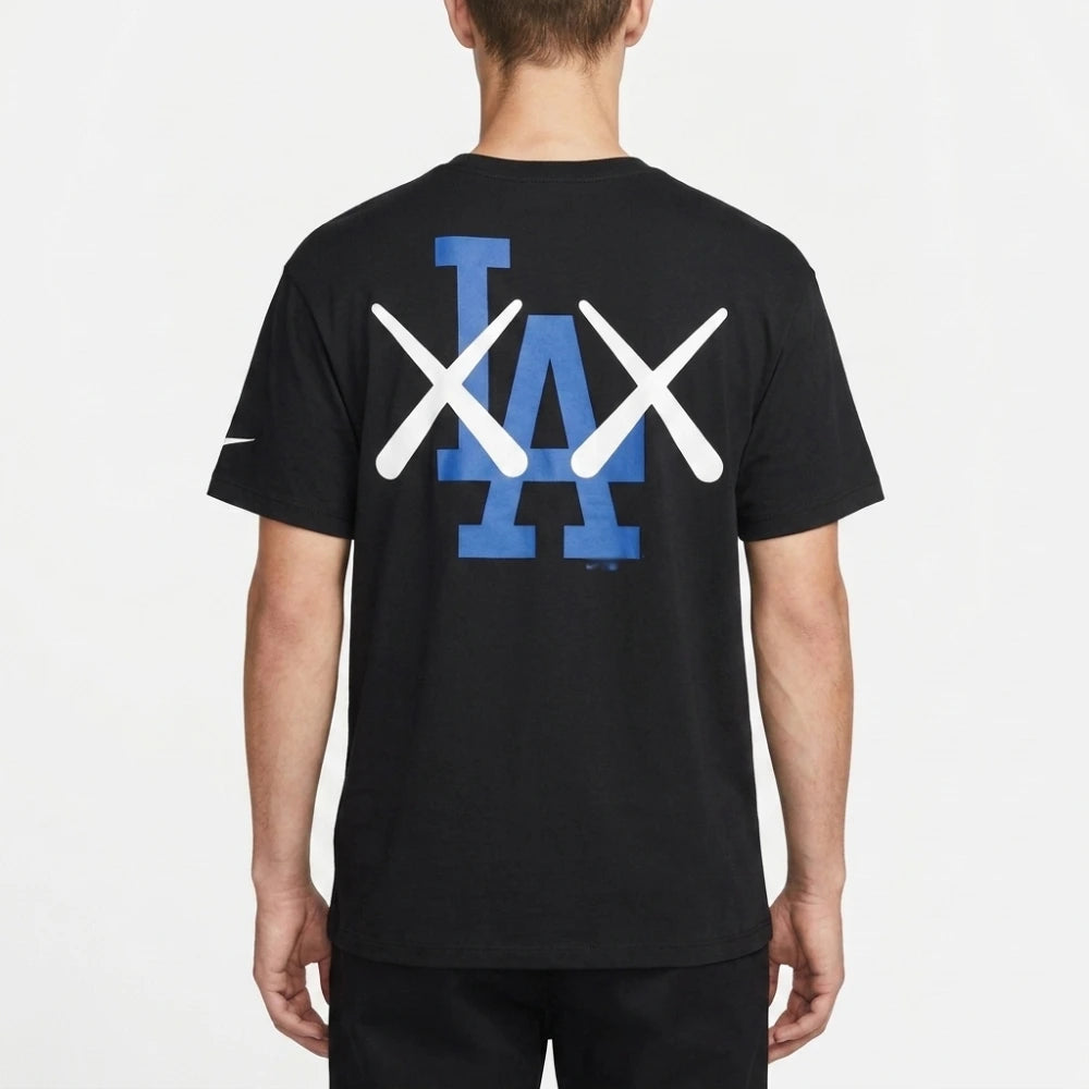 LA Dodgers Nike x KAWS Black Elevated Max90 T-Shirt