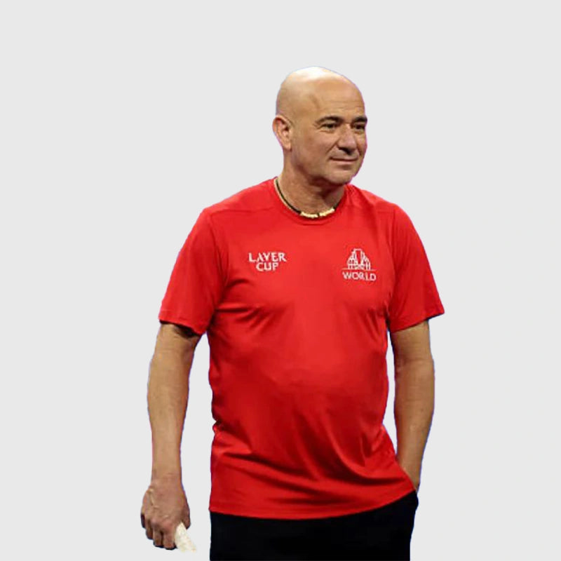 Laver-Cup-2025-Andre-Agassi-T-Shirt-Red