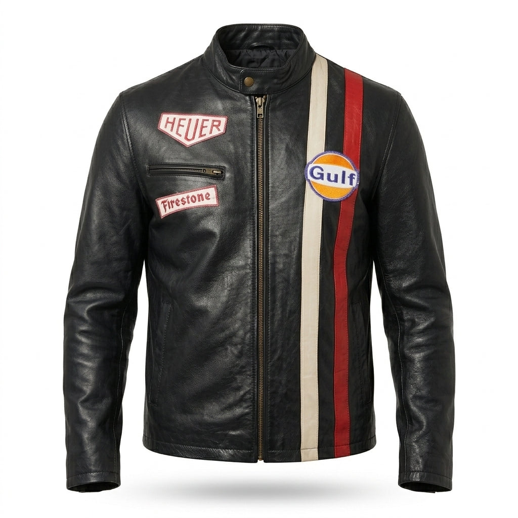 Le Mans Steve McQueen Leather Jacket