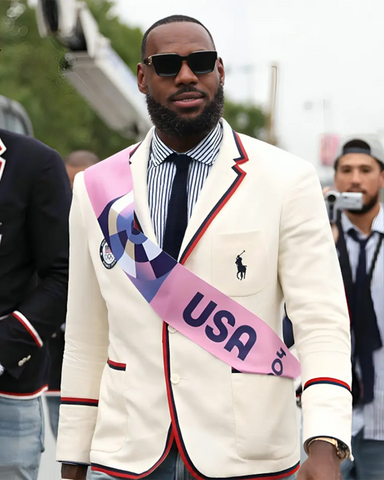 Lebron James Team USA Blazer 2024 Olympics