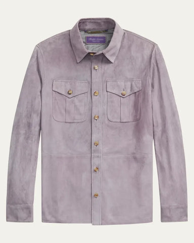 Live with Kelly and Mark Mark Consuelos Purple Shirt Jacket