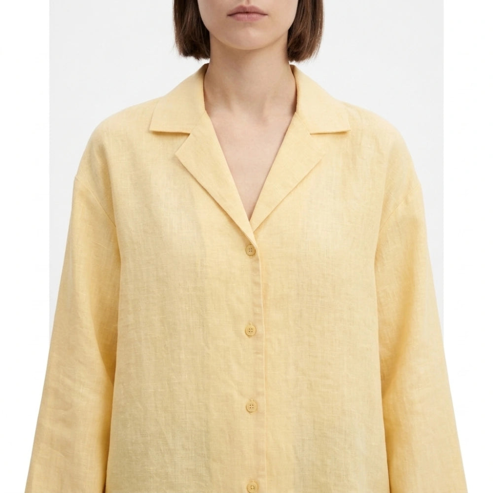 Home and Away Maddison Brown Linen Shirt