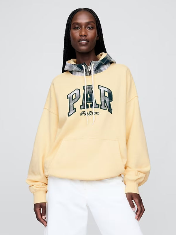 Malbon-x-Gap-Hoodie-Yellow