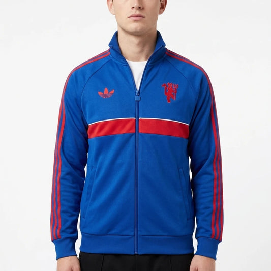 Manchester United x Adidas Blue Track Jacket