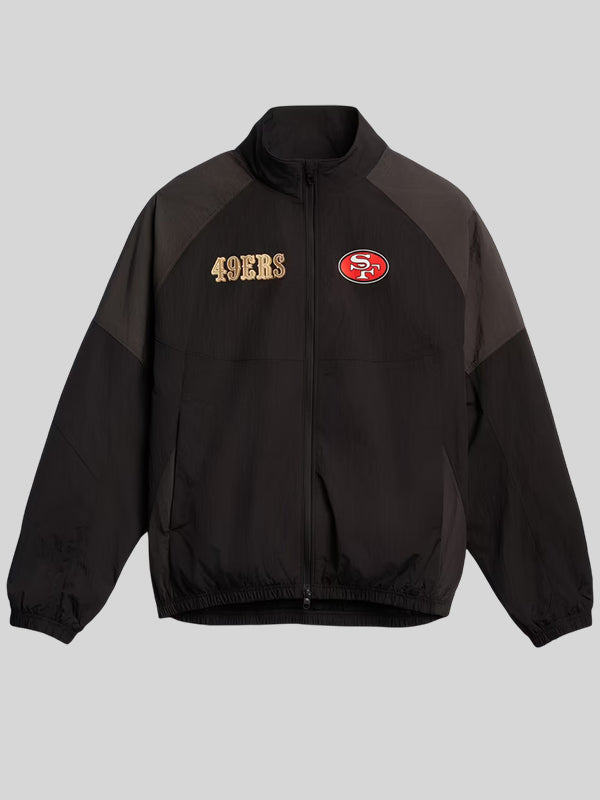 San Francisco 49ers lululemon Black Oversized Track Jacket