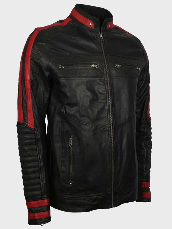 Mens-Black-Leather-Biker-Jacket