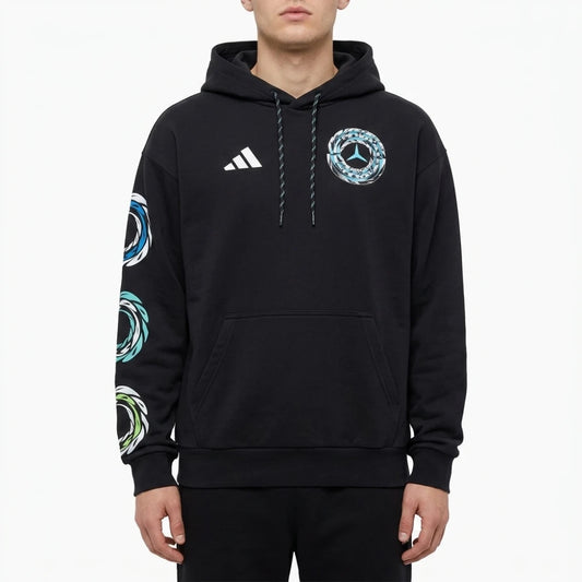 Mercedes AMG Petronas Adidas F1 Lights On Hoodie