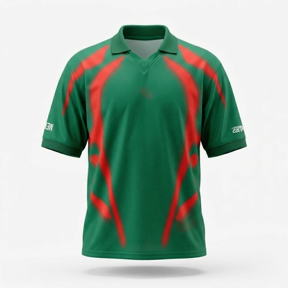 Mexico CJ Total 90 Retro Green Jersey