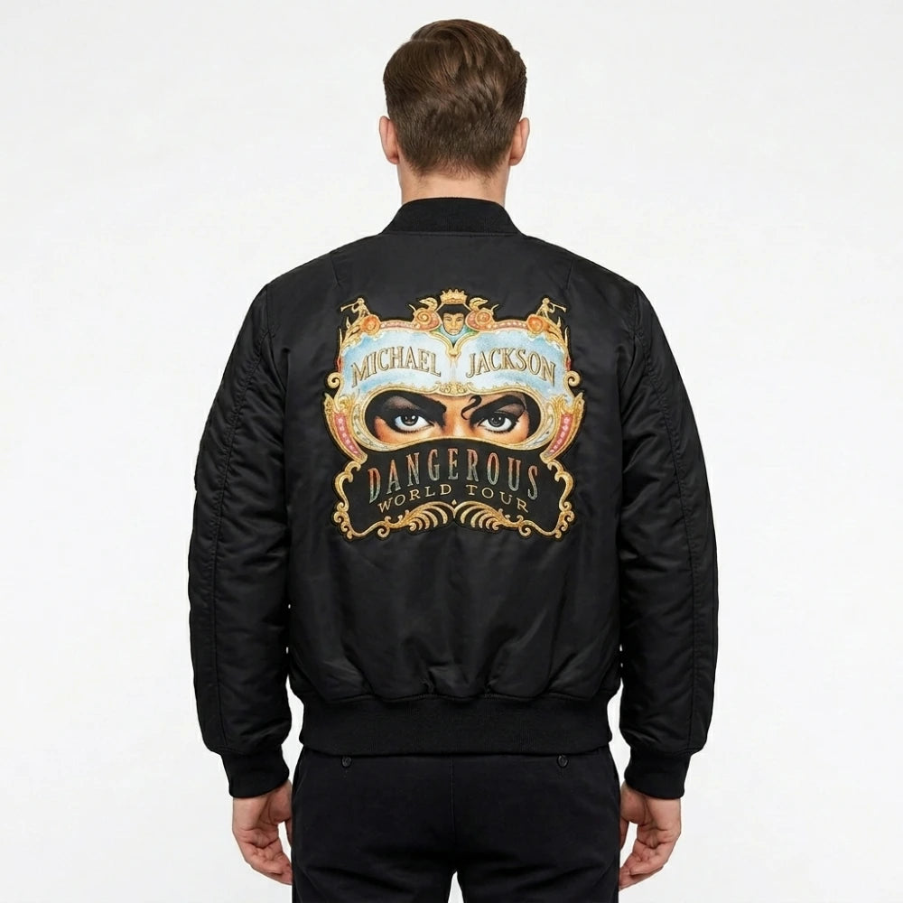 Michael Jackson Dangerous Tour Flight Jacket
