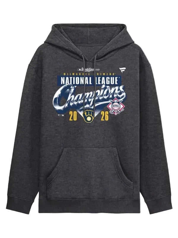 Milwaukee Brewers 2026 National League Champions Locker Room Hoodie