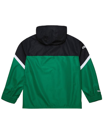 Mitchell-Ness-Philadelphia-Eagles-Tie-Breaker-Anorak-Half-Zip-Windbreaker-Jacket