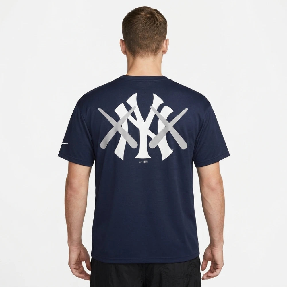 NY Yankees Nike x KAWS White Elevated Max90 T-Shirt