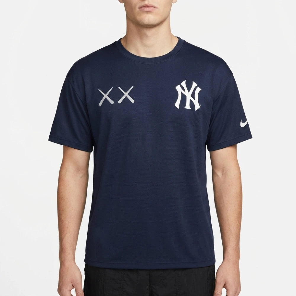 NY Yankees Nike x KAWS White Elevated Max90 T-Shirt